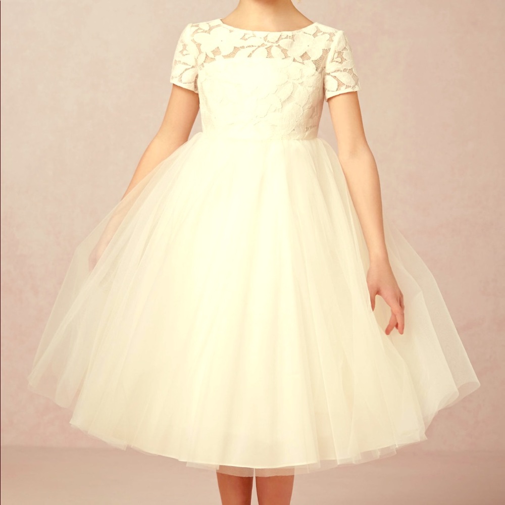 BHLDN flower girl or first communion dress. Size 10